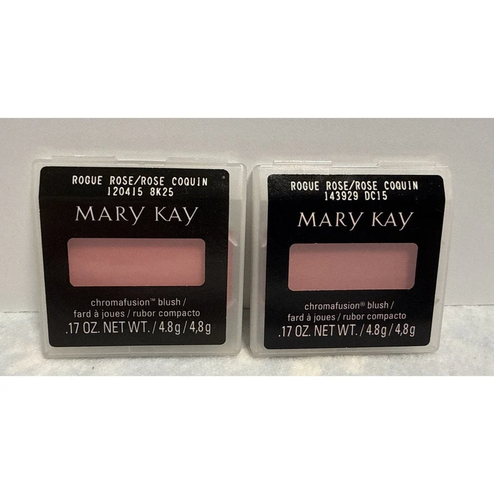 Mary Kay Chromafusion Blush Rogue Rose 143929 NEW Full Size Lot Of 2